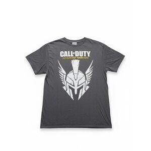 Call of Duty Advanced‎ Warfare Spartan Helmet Graphic T Shirt Mens Size L